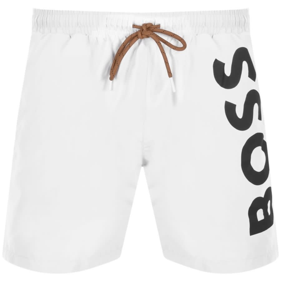 Alternative Image for ProductBOSS Octopus Swim Shorts White1