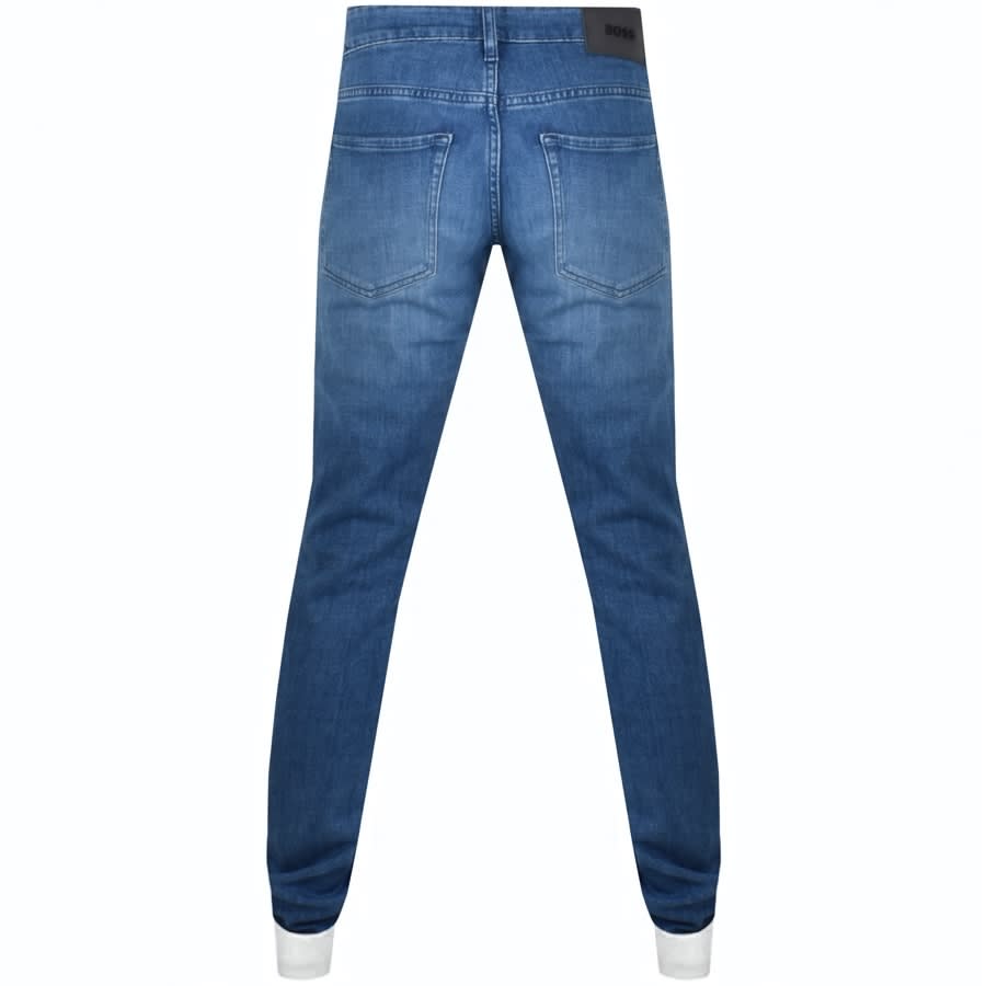 Alternative Image for ProductBOSS Delaware 3 Light Wash Jeans Blue2