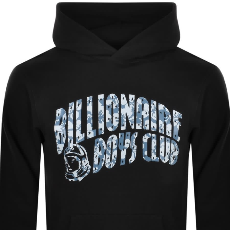 Alternative Image for ProductBillionaire Boys Hibiscus Arch Logo Hoodie Black2