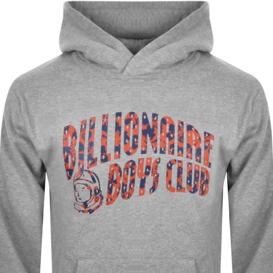 Alternative Image for ProductBillionaire Boys Hibiscus Arch Logo Hoodie Grey2