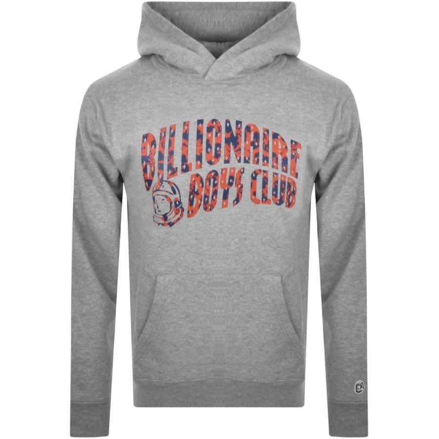 Alternative Image for ProductBillionaire Boys Hibiscus Arch Logo Hoodie Grey1