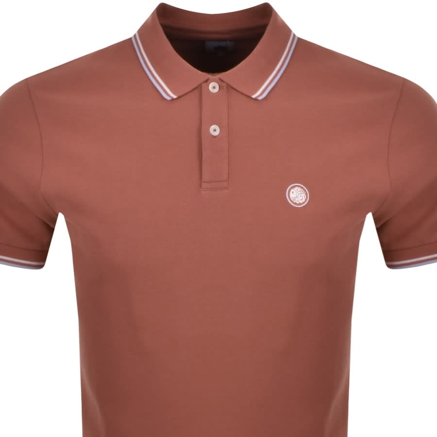 Alternative Image for ProductPretty Green Barton Polo T Shirt Pink2