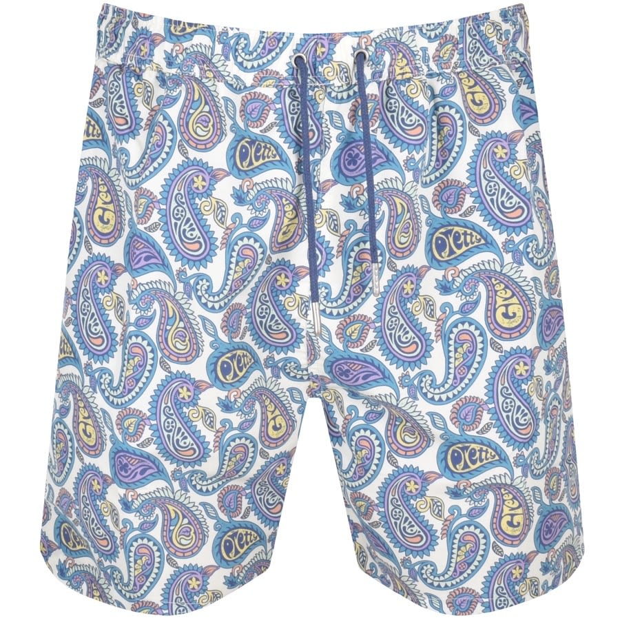 Pretty Green Paisley Print Swim Shorts 