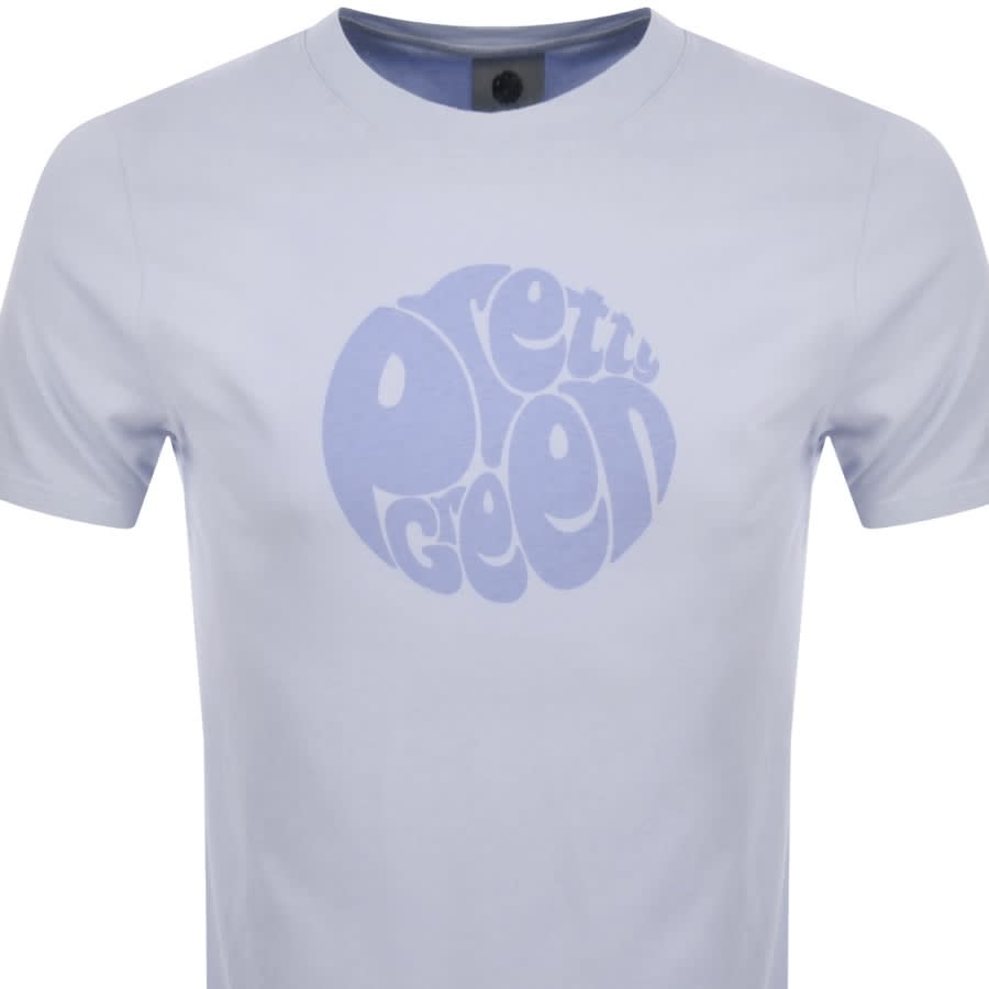 Alternative Image for ProductPretty Green Gillespie Logo T Shirt Lilac2