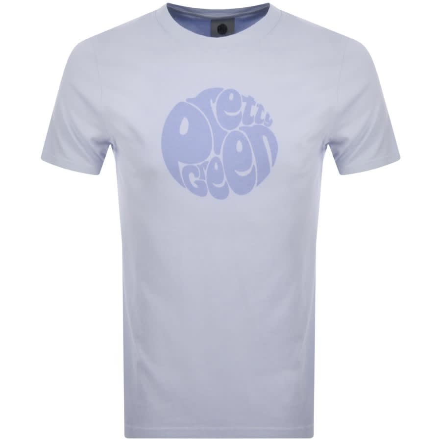 Alternative Image for ProductPretty Green Gillespie Logo T Shirt Lilac1