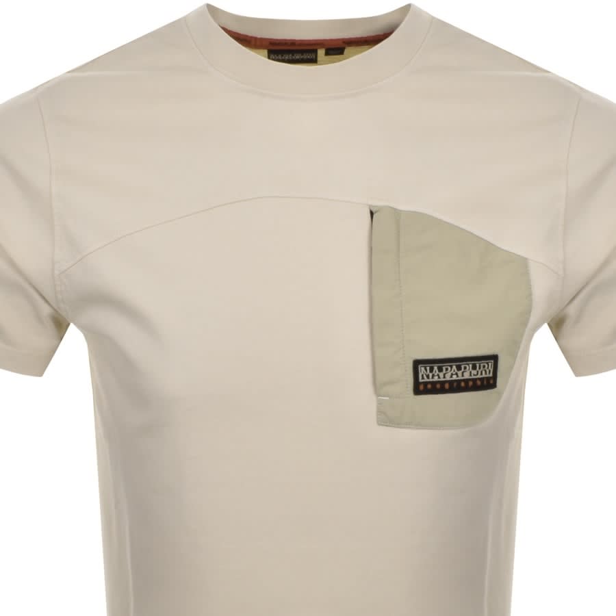 Alternative Image for ProductNapapijri Noasca Logo T Shirt Cream2