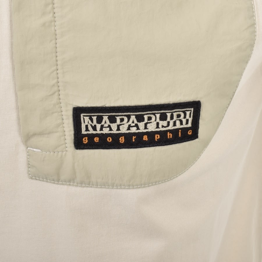 Alternative Image for ProductNapapijri Noasca Logo T Shirt Cream3