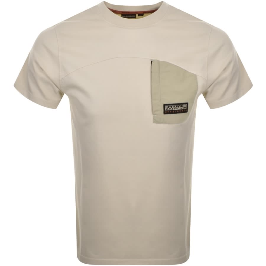 Alternative Image for ProductNapapijri Noasca Logo T Shirt Cream1