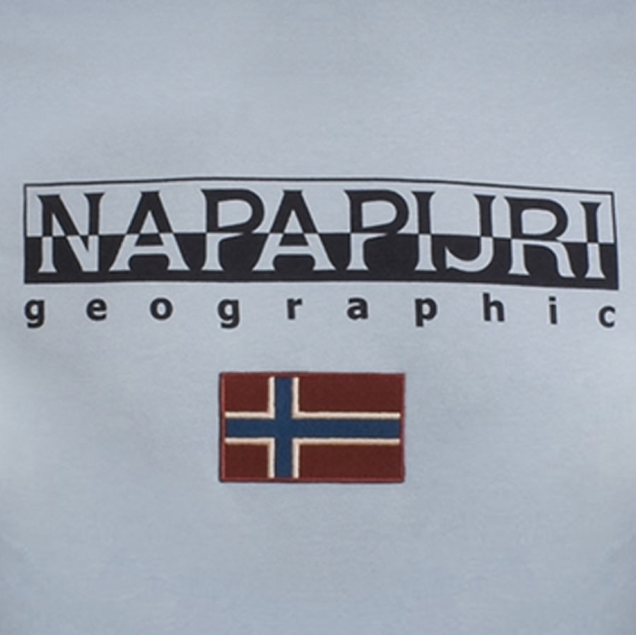 Alternative Image for ProductNapapijri Ayas Flag Logo Sweatshirt Blue3