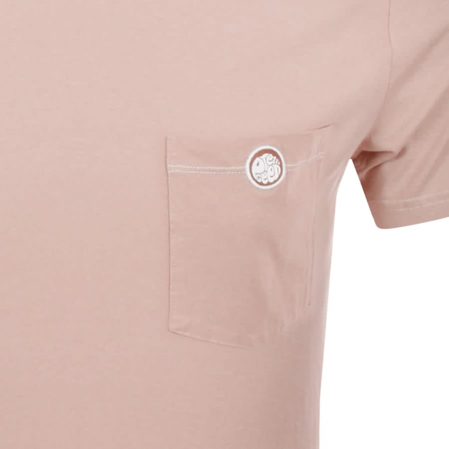 Alternative Image for ProductPretty Green Vega Pocket T Shirt Pink3