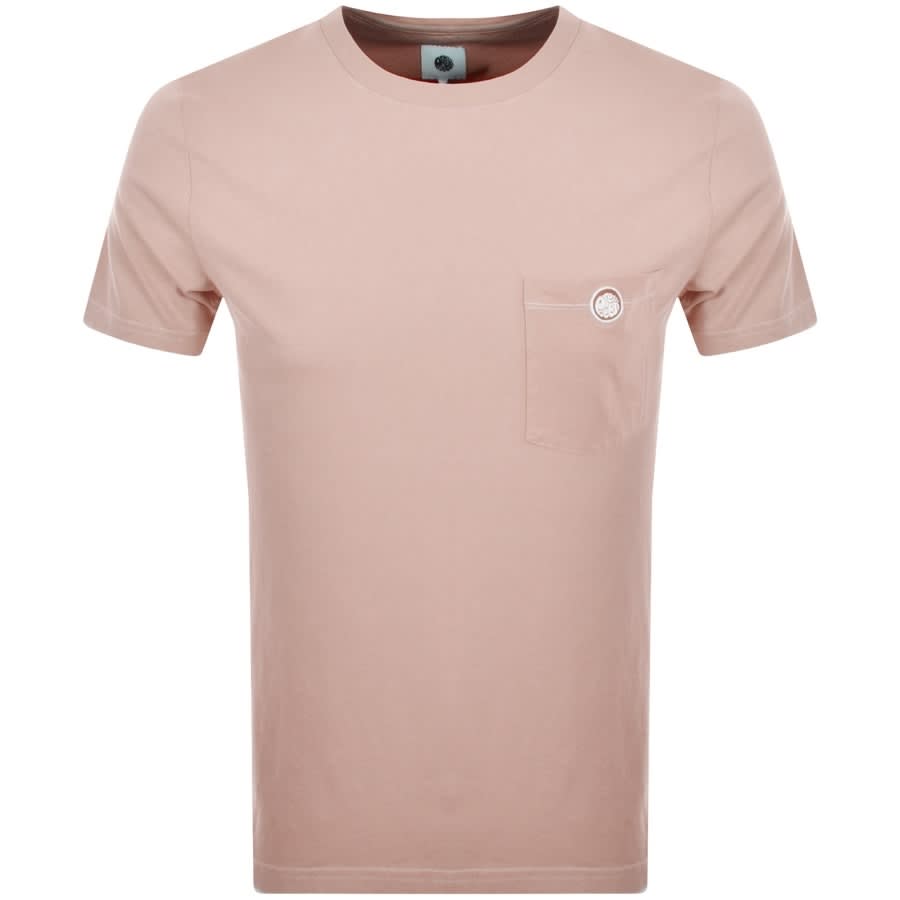 Alternative Image for ProductPretty Green Vega Pocket T Shirt Pink1