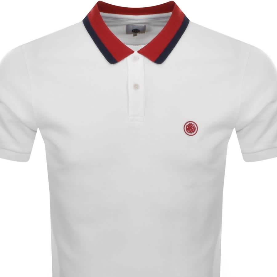 Alternative Image for ProductPretty Green Tilby Polo T Shirt White2