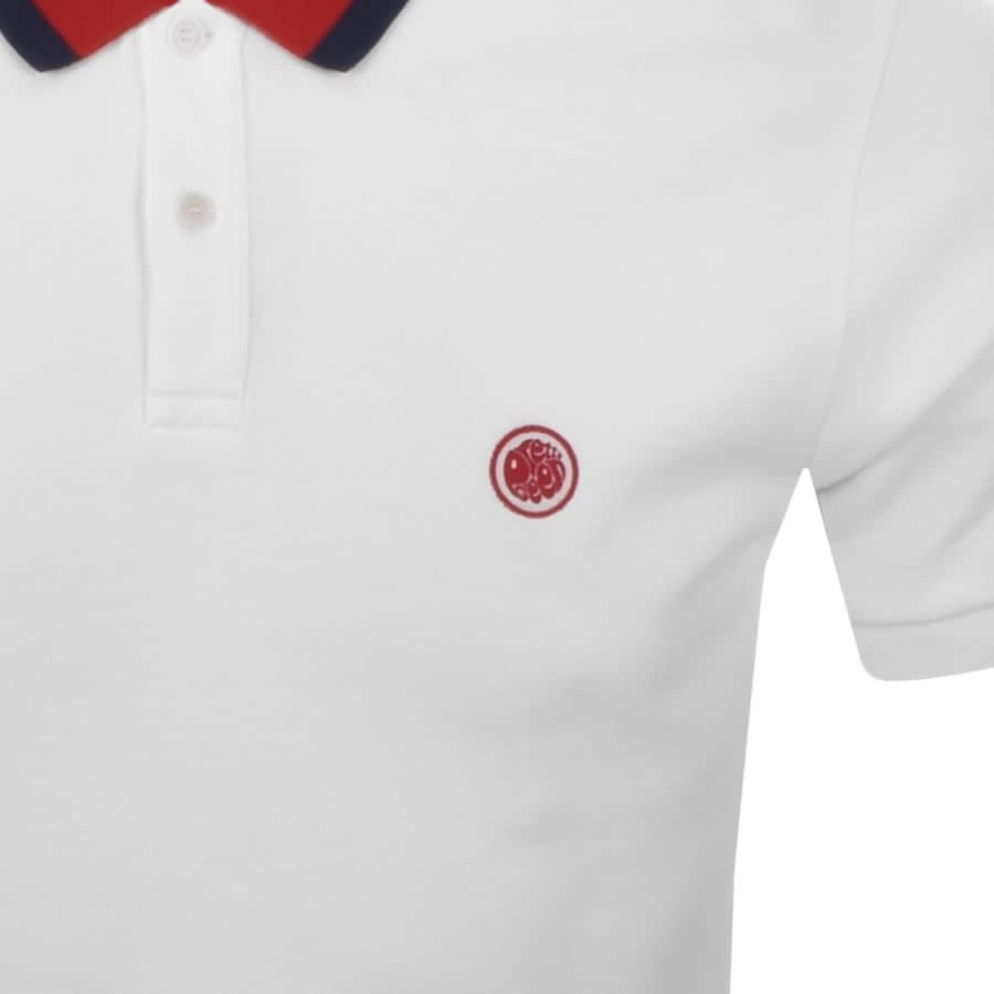 Alternative Image for ProductPretty Green Tilby Polo T Shirt White3