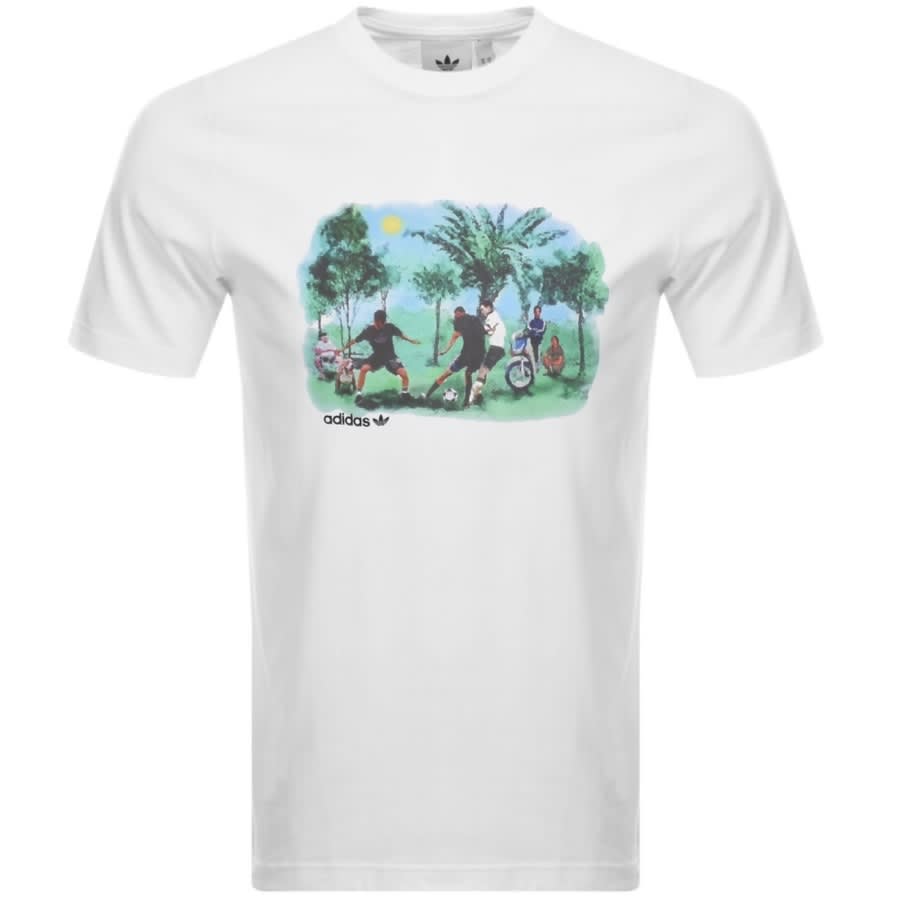 Alternative Image for Productadidas Originals Sport Summer T Shirt White1