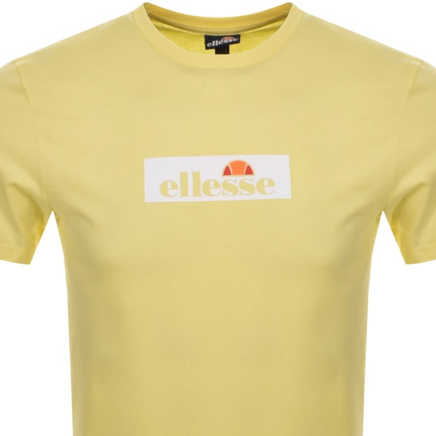 Alternative Image for ProductEllesse Tilanis Logo T Shirt Yellow2