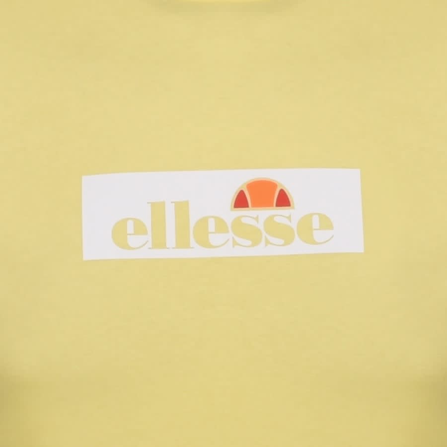 Alternative Image for ProductEllesse Tilanis Logo T Shirt Yellow3
