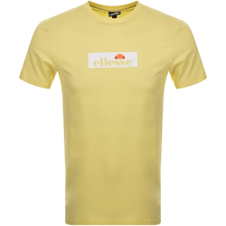 Alternative Image for ProductEllesse Tilanis Logo T Shirt Yellow1