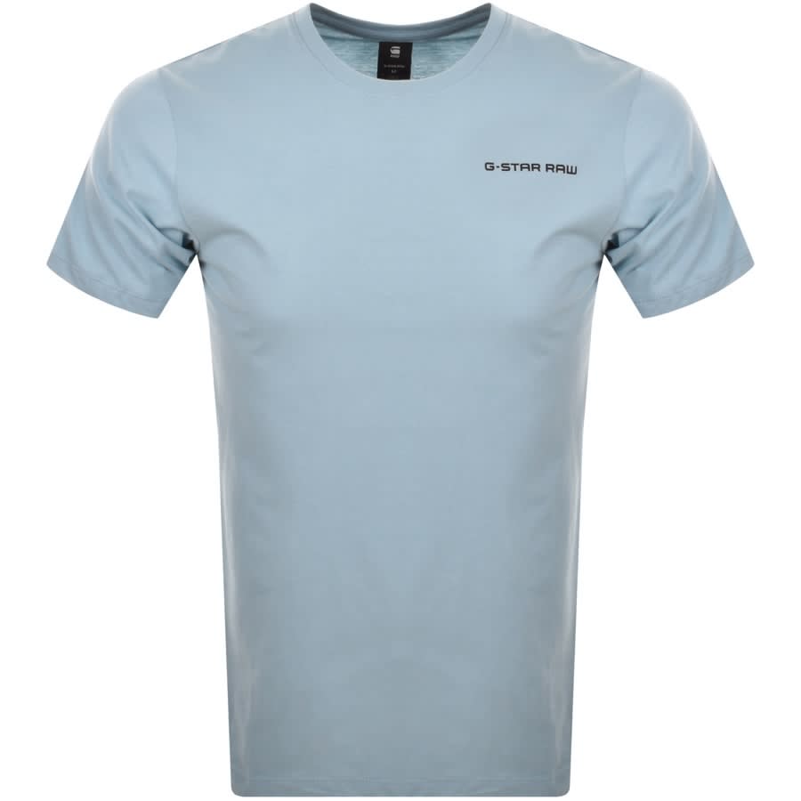 Alternative Image for ProductG Star Raw Base Logo T Shirt Blue1