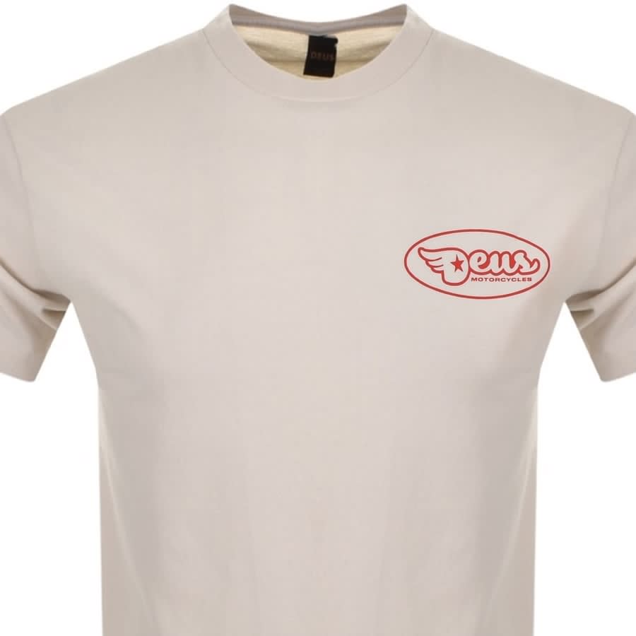 Alternative Image for ProductDeus Ex Machina Repeller T Shirt Cream2