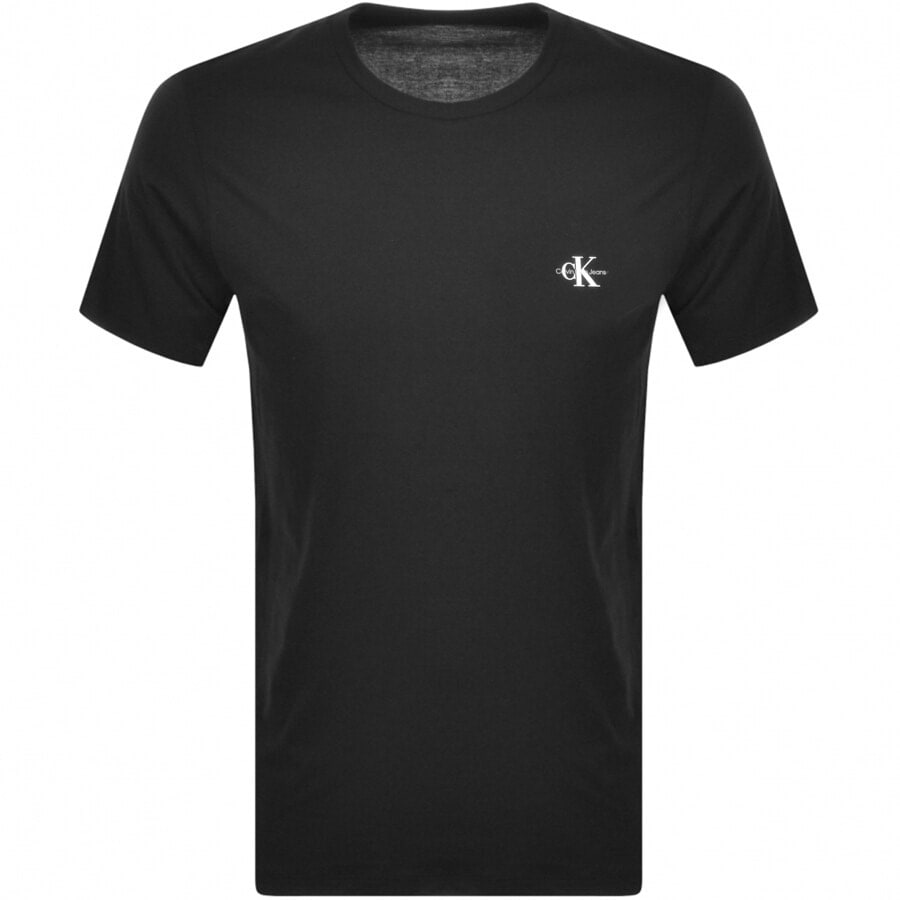 Alternative Image for ProductCalvin Klein Jeans 2 Pack T Shirts Black2