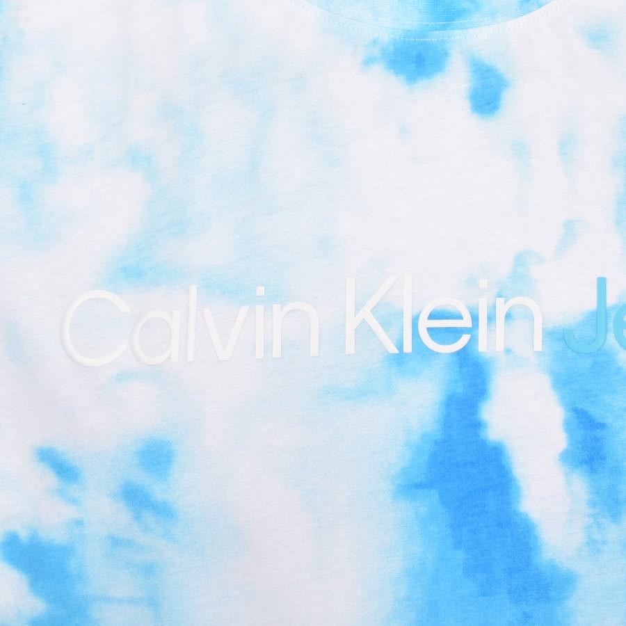 Alternative Image for ProductCalvin Klein Jeans Summer Splash T Shirt White3