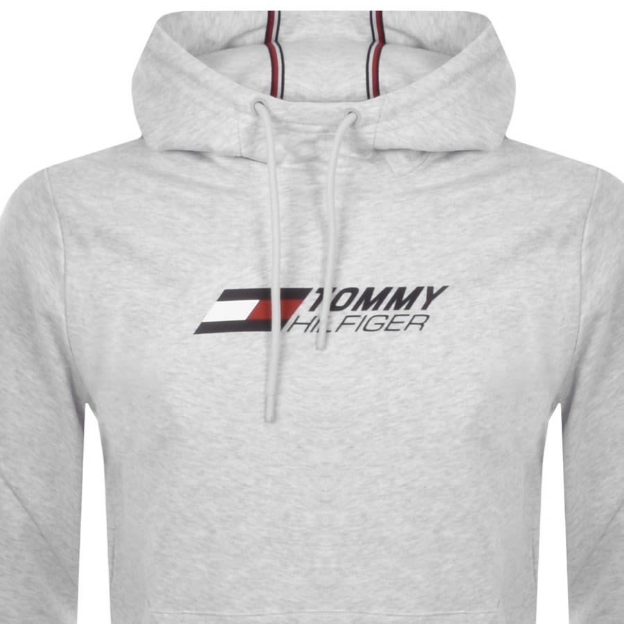 Alternative Image for ProductTommy Hilfiger Logo Hoodie Grey2