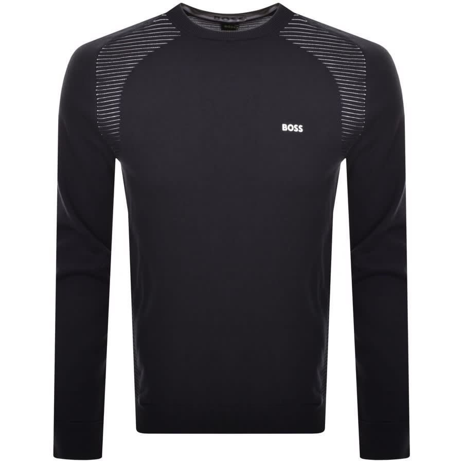 Alternative Image for ProductBOSS Ramal Knit Jumper Navy1