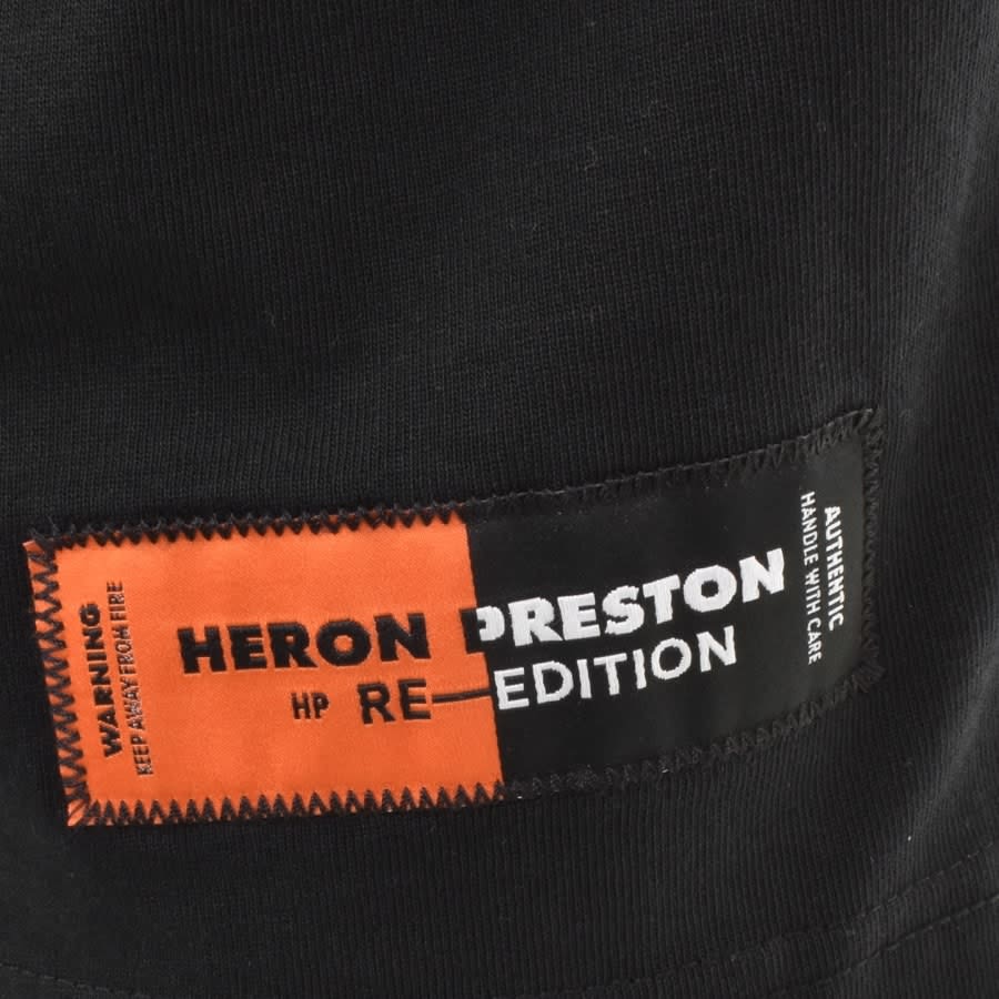 Alternative Image for ProductHeron Preston Logo T Shirt Black3