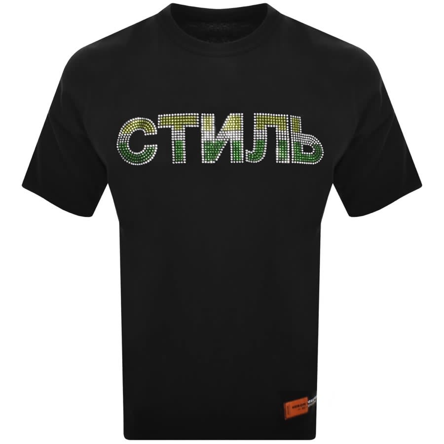 Main Product Image for Heron Preston Logo T Shirt Black