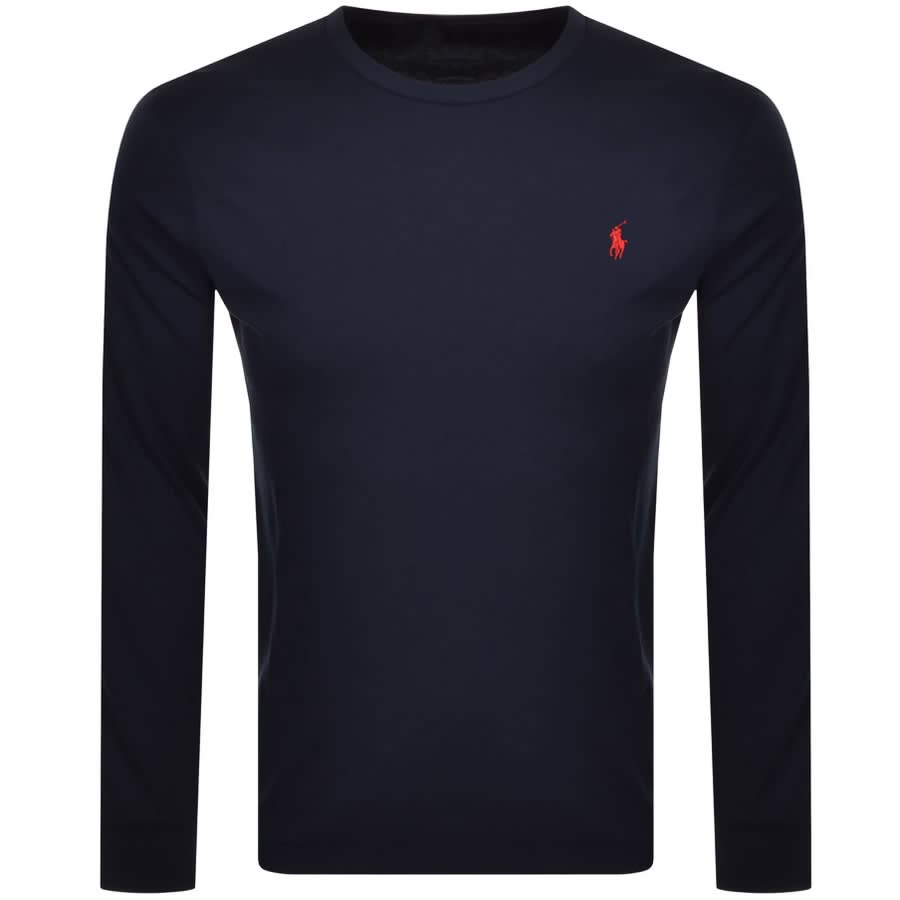Alternative Image for ProductRalph Lauren Long Sleeved T Shirt Navy1