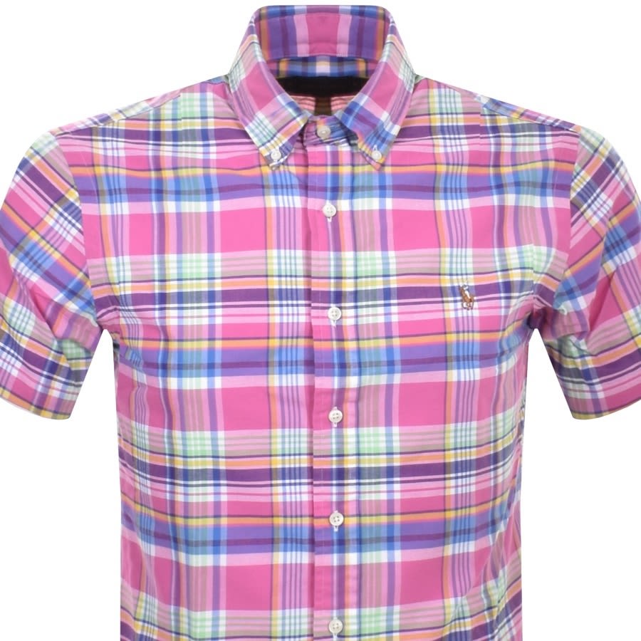 Alternative Image for ProductRalph Lauren Oxford Short Sleeve Shirt Pink2