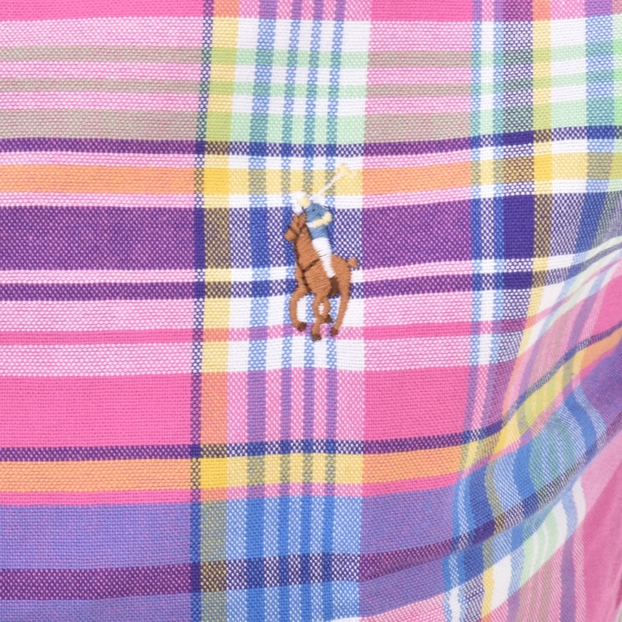 Alternative Image for ProductRalph Lauren Oxford Short Sleeve Shirt Pink3