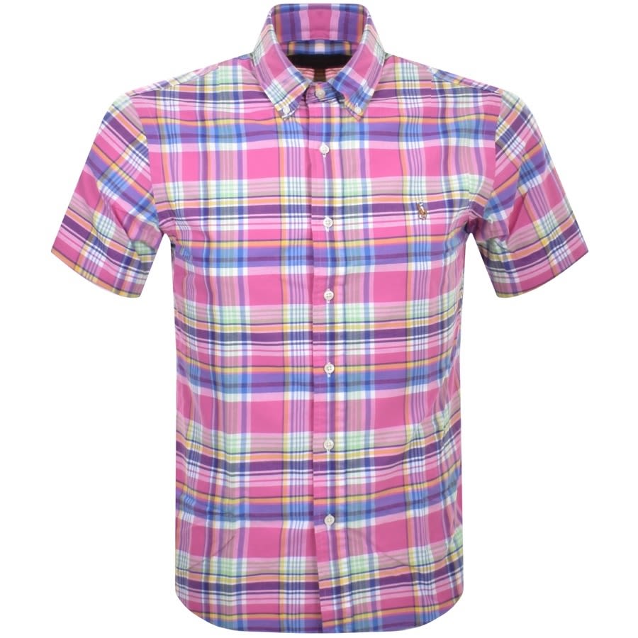 Alternative Image for ProductRalph Lauren Oxford Short Sleeve Shirt Pink1