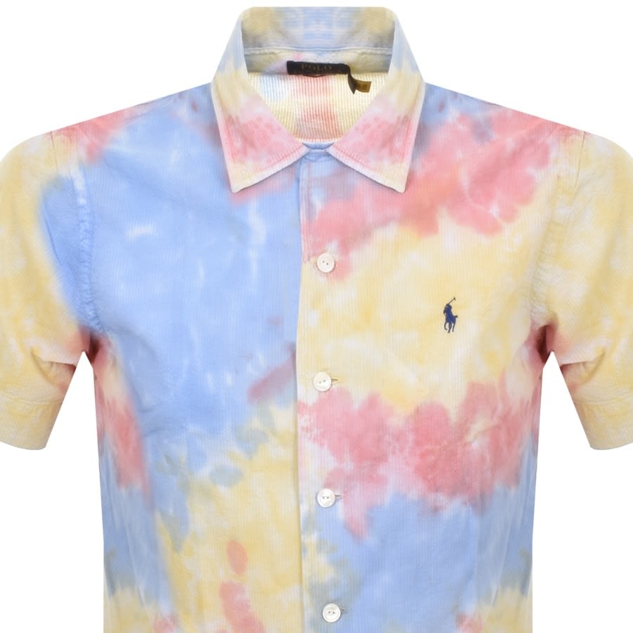 Alternative Image for ProductRalph Lauren Seersucker Short Sleeve Shirt Yellow2