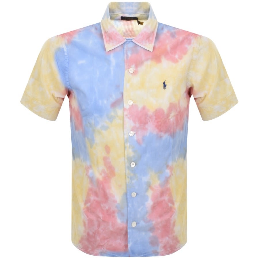 Alternative Image for ProductRalph Lauren Seersucker Short Sleeve Shirt Yellow1