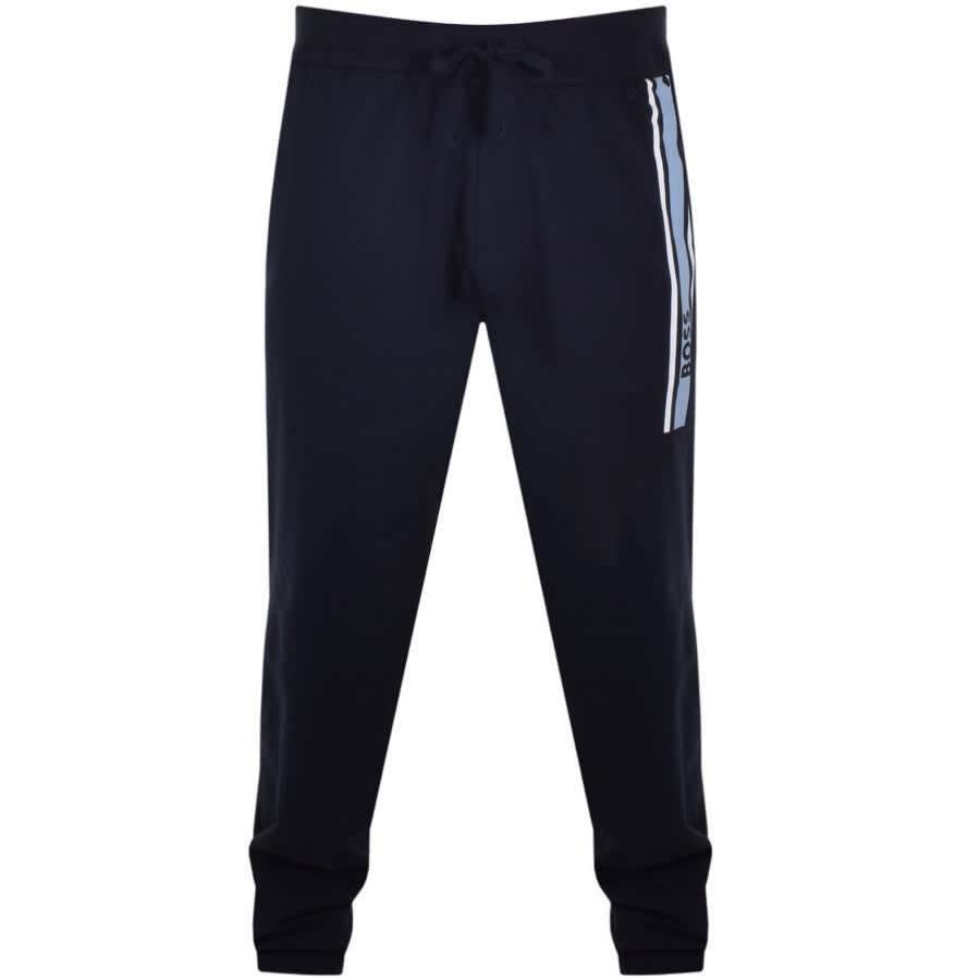 boss bodywear jogging bottoms navy