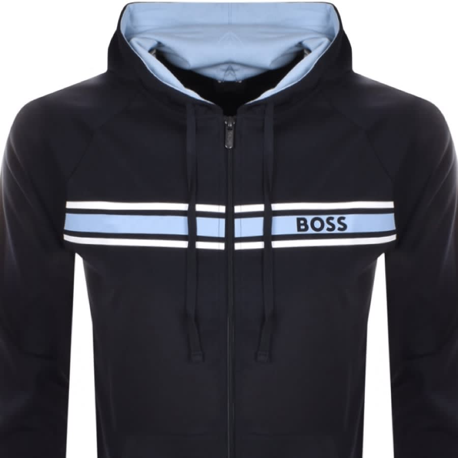 Alternative Image for ProductBOSS Bodywear Lounge Authentic Hoodie Navy2