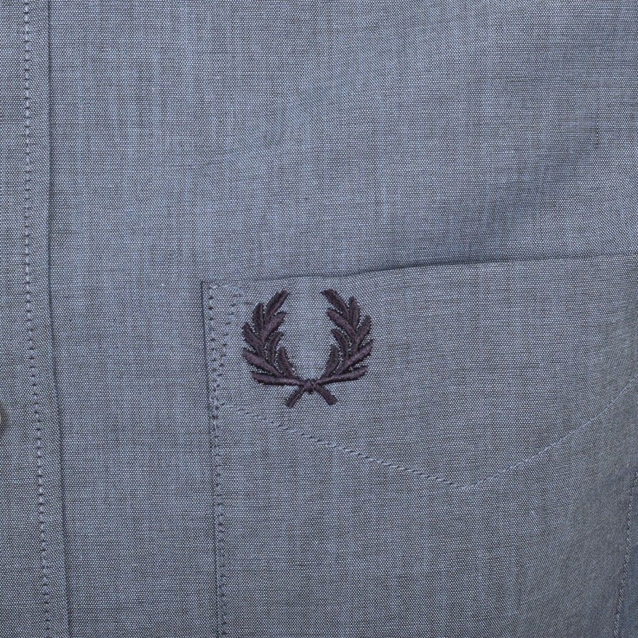 Alternative Image for ProductFred Perry Long Sleeve Shirt Navy3