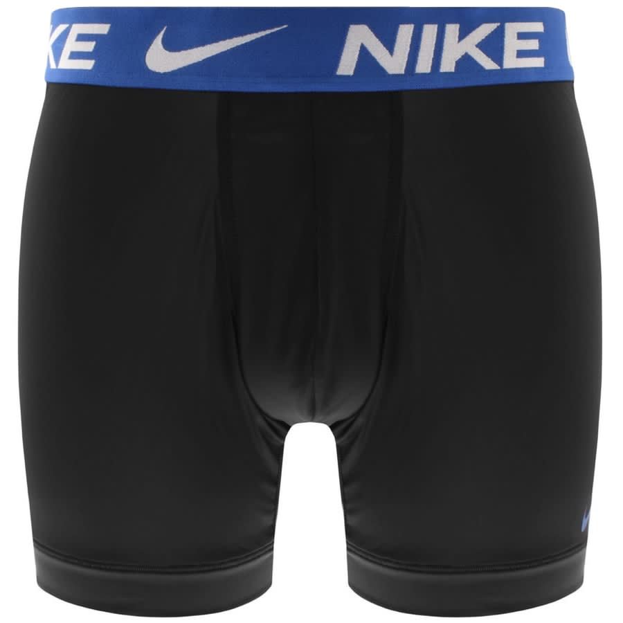 Alternative Image for ProductNike Logo 3 Pack Boxer Shorts Black3