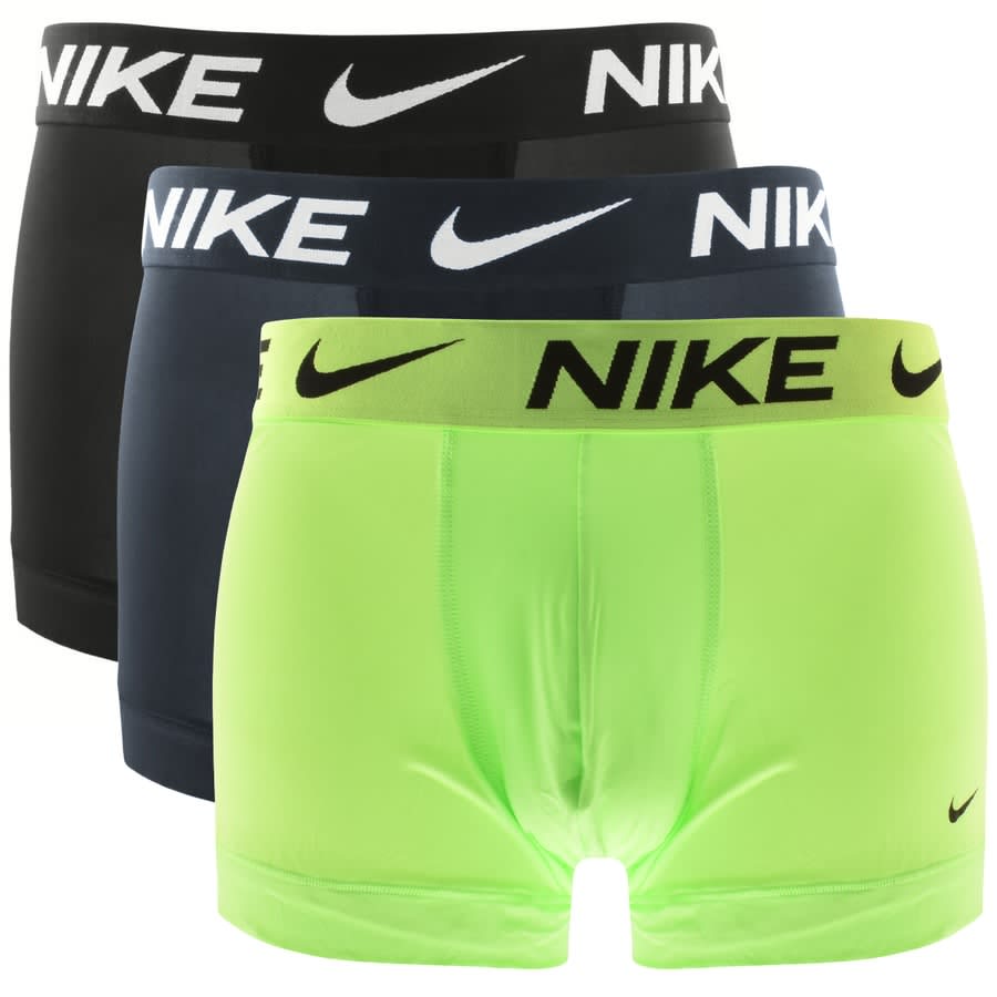 Alternative Image for ProductNike Essential Micro 3 Pack Boxer Trunks Black1
