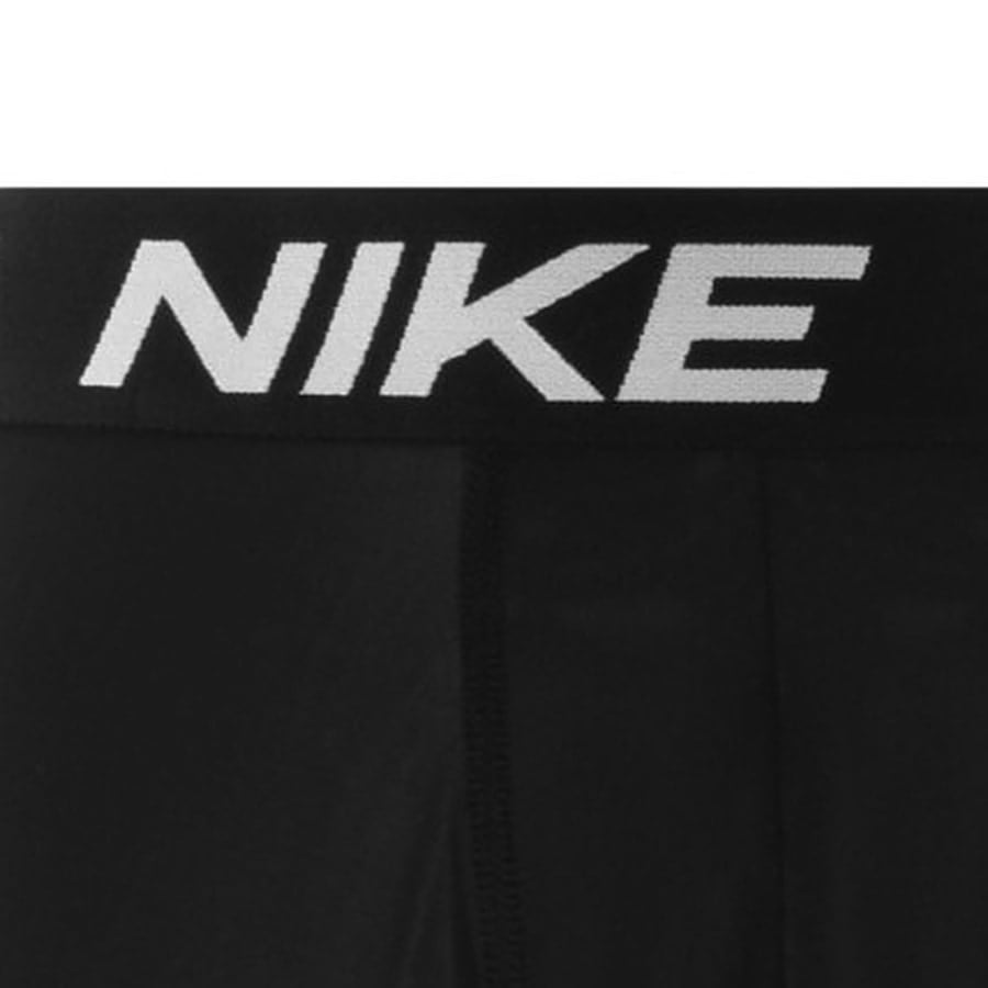 Alternative Image for ProductNike Logo 3 Pack Long Boxer Shorts Black3
