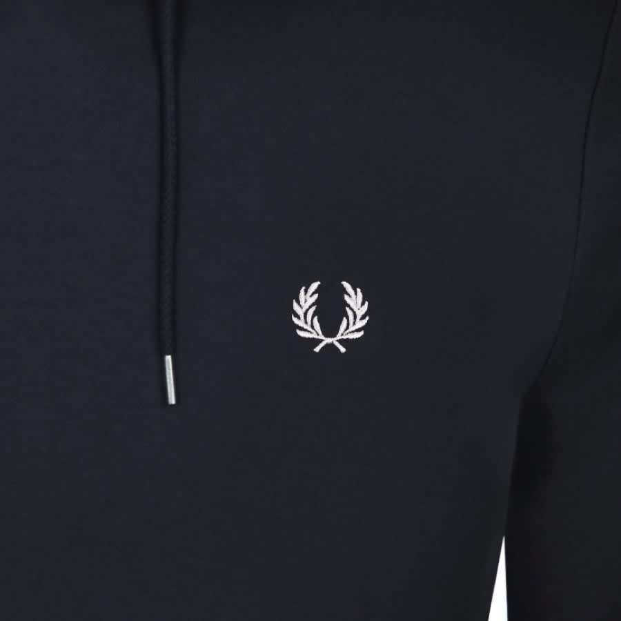 Alternative Image for ProductFred Perry Tipped Logo Hoodie Navy3