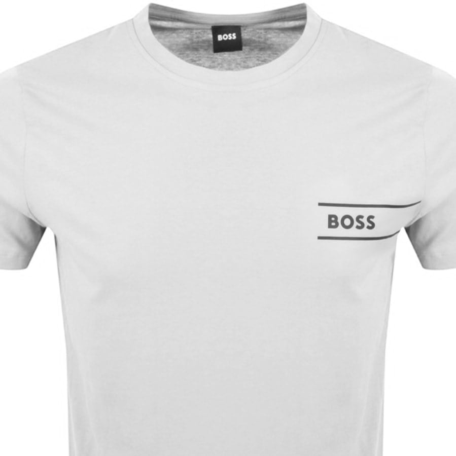 Alternative Image for ProductBOSS Short Sleeve Crew Neck T Shirt White2
