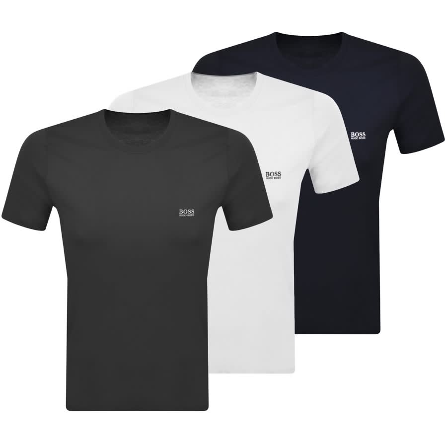 BOSS Multi Colour Triple Pack T Shirts | Mainline Menswear