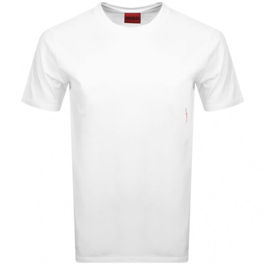 Alternative Image for ProductHUGO Double Pack Crew Neck T Shirt Navy3