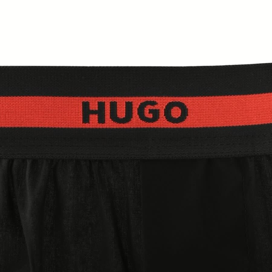 Alternative Image for ProductHUGO Double Pack Boxers Black3