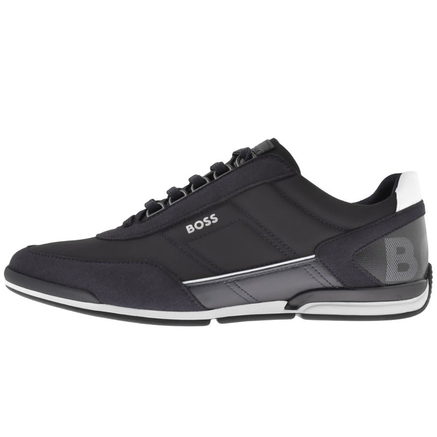 Alternative Image for ProductBOSS Saturn Lowp Trainers Navy1