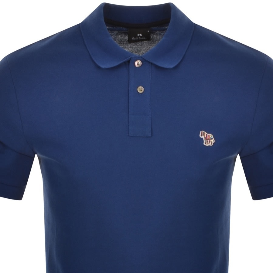 Alternative Image for ProductPS By Paul Smith Regular Polo T Shirt Blue2