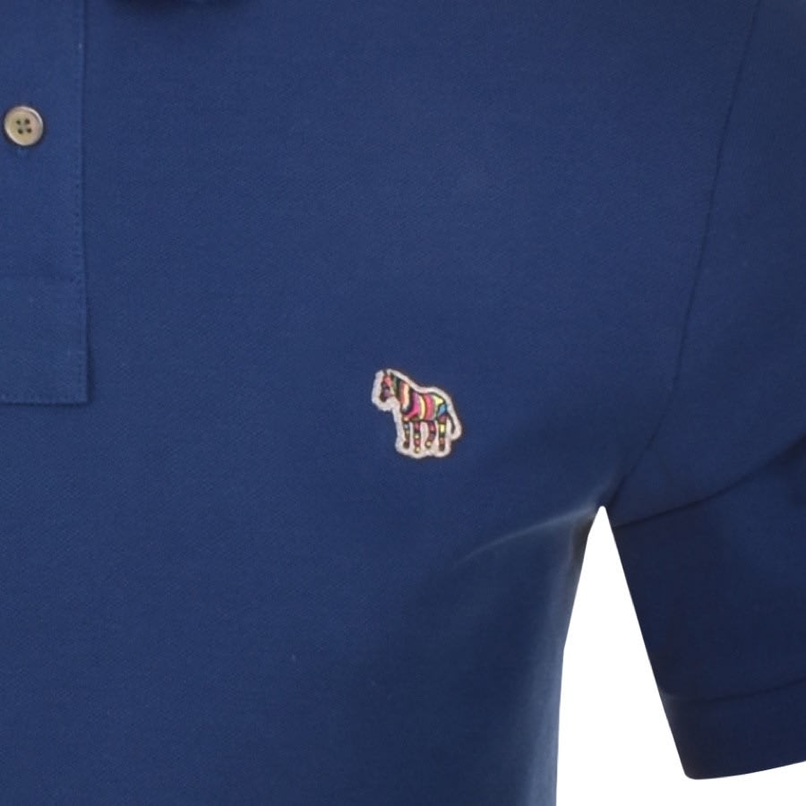 Alternative Image for ProductPS By Paul Smith Regular Polo T Shirt Blue3