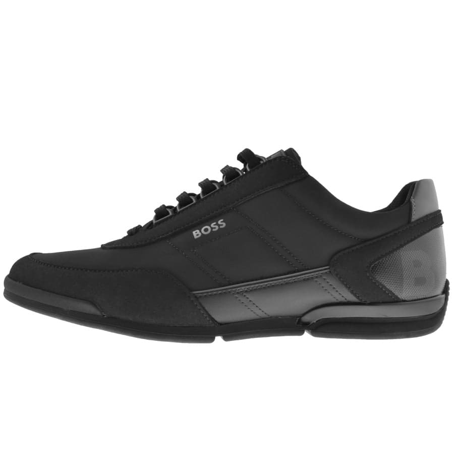 Alternative Image for ProductBOSS Saturn Lowp Trainers Black1